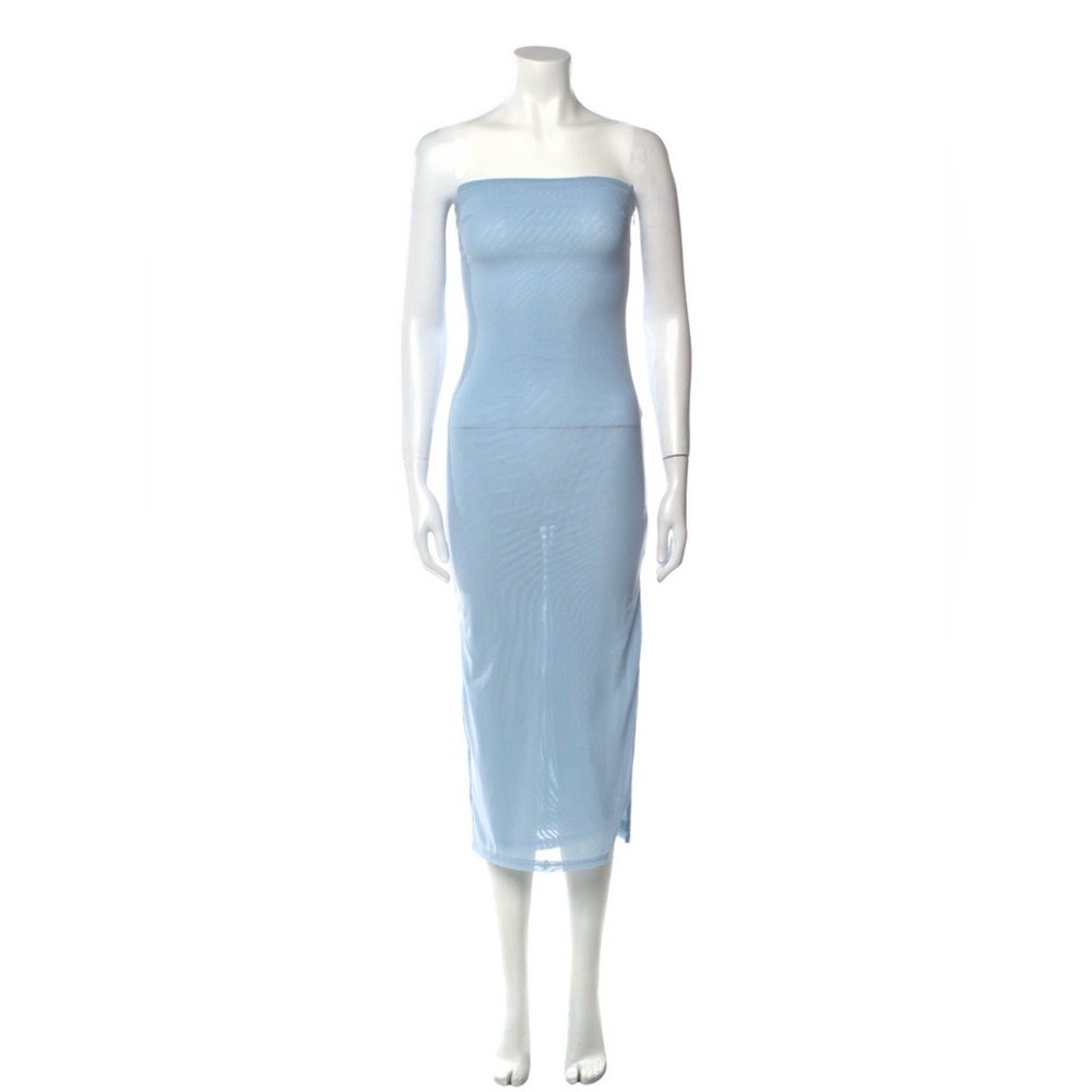 Miaou strapless midi length dress